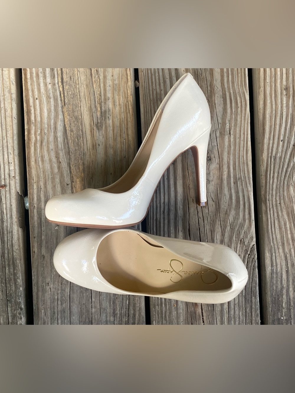(NWOB!) JESSICA SIMPSON- Nude “CALI” Pumps W/ Round Toe, The Perfect Heel! - Picture 5 of 16